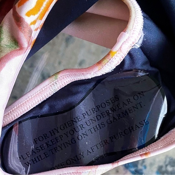 Andrea Iyamah Swimsuit Tiaca One-Piece Floral Cutout Eucalyptus Small NWT - Picture 7 of 9